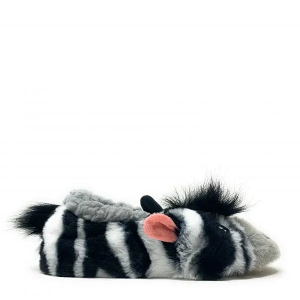 ZZ Zebra Kids CUTE Fluffy House Slippers